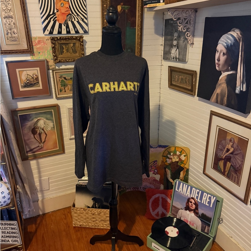 Carhartt Gray Long Sleeve Shirt